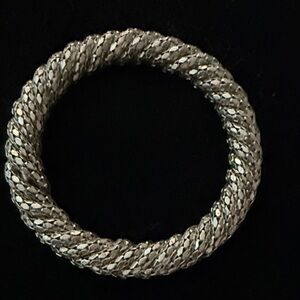 Silver Braided Bracelet